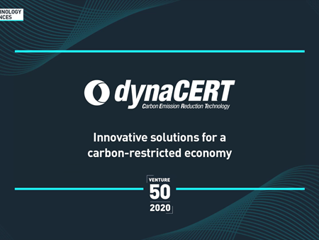 VIDEO: dynaCERT Number 1 Ranked Company Across All Sectors on 2020 TSX Venture 50 20411 video dynacert number 1 ranked company across all sectors 1