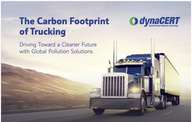 The Carbon Footprint of Trucking Driving Toward A Cleaner Future